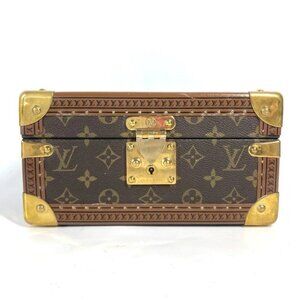 LOUIS VUITTON M47000 Monogram Coffret Tresor 24 Jewelry Box Accessory Box